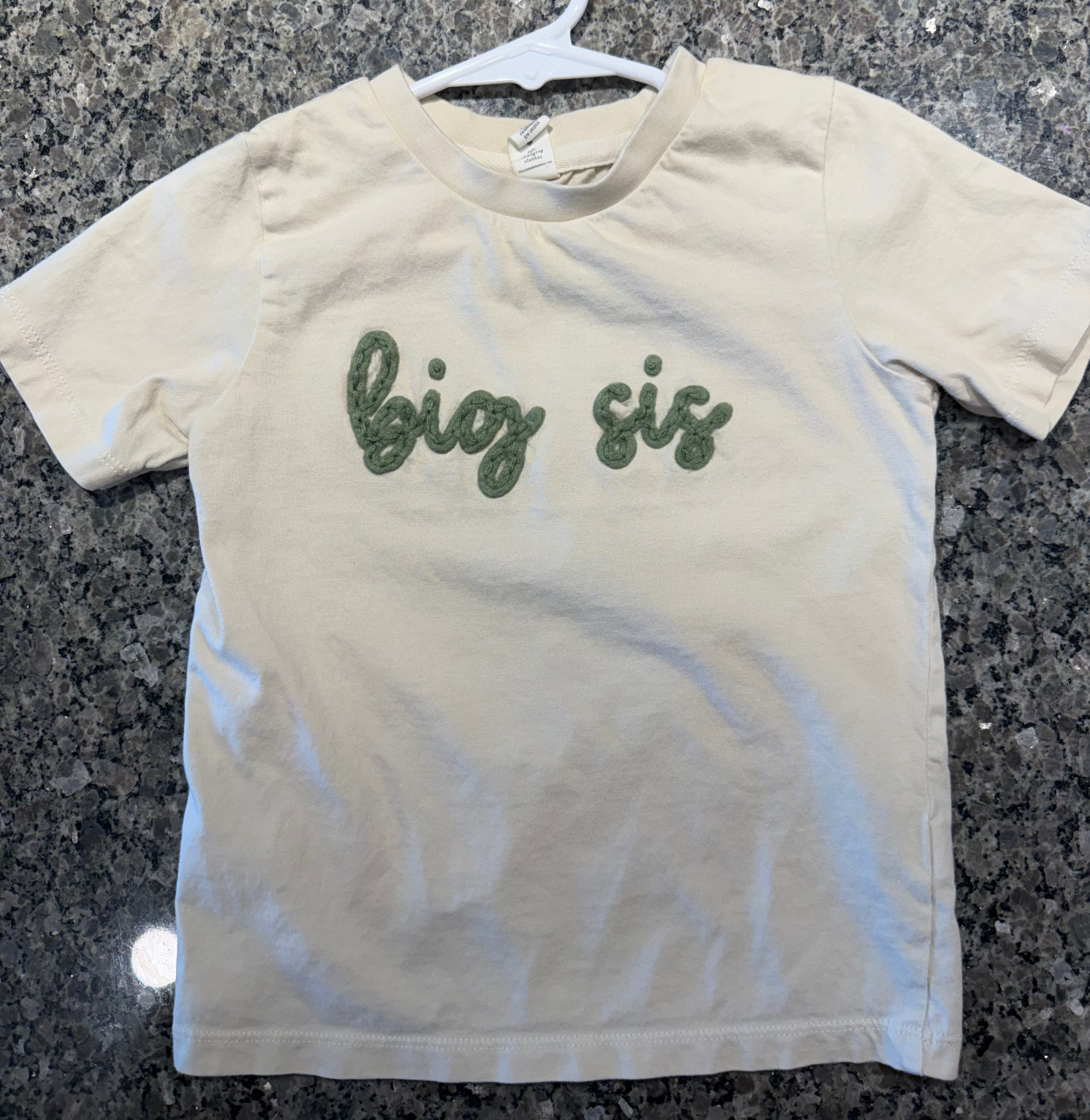 Big Sis Tee 4t