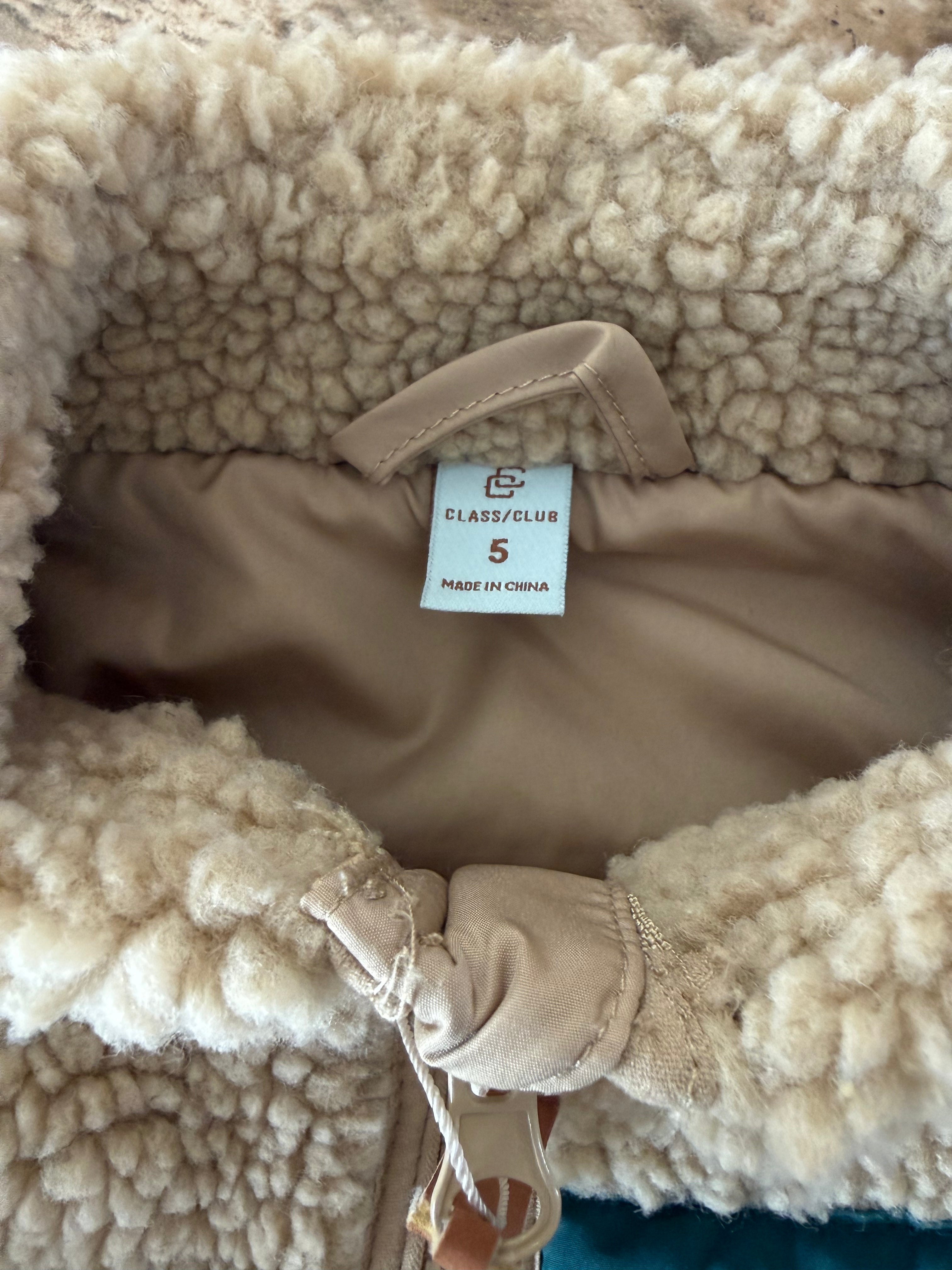 Class Club Sherpa Vest - 5t